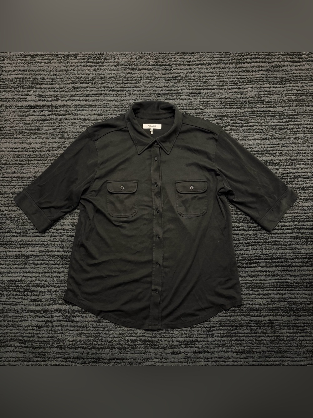 Frame pima cotton button up shirt
